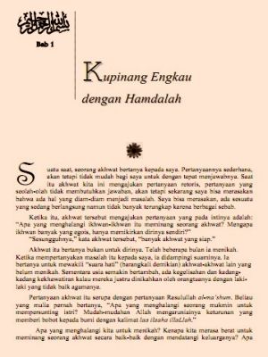 Kupinang Engkau Dengan Hamdalah