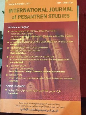 International Journal of Pesantren Studies