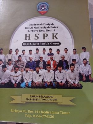 HSPK (hasil sidang panitia khusus)