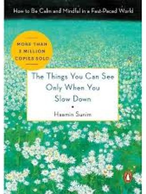 The Things Can You See Only When You Slow Down