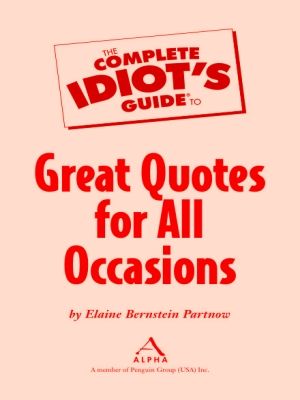 Great Quotes for All Occasions