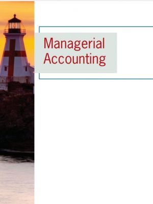 MANAGERIAL ACCOUNTING